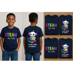 I can code robot T-shirt
