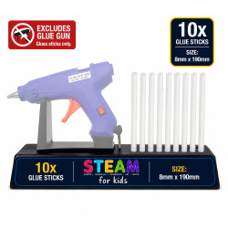 60W Glue gun & 5 glue sticks